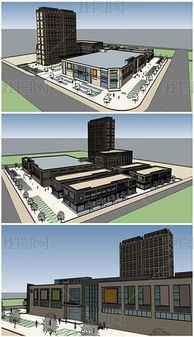 工業(yè)產(chǎn)業(yè)創(chuàng)意園的設(shè)計與建模 融合創(chuàng)新與功能