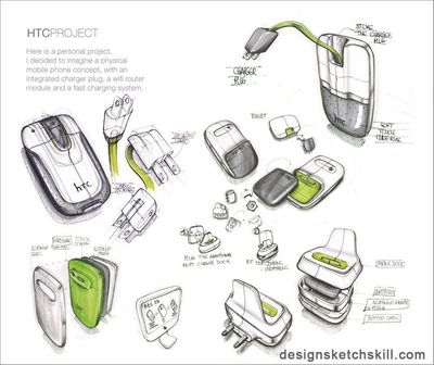 Rybarczyk Francois 以簡約線條勾勒實用之美，探索產品設計手繪與網站設計的藝術融合